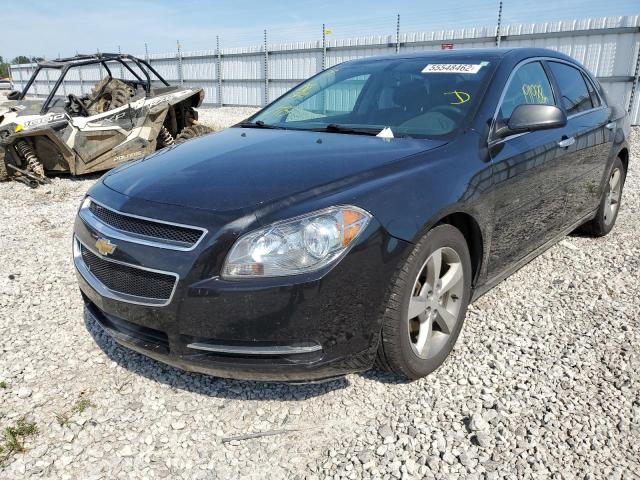 1G1ZC5E06CF226722 - 2012 CHEVROLET MALIBU 1LT შავი ფოტო 9