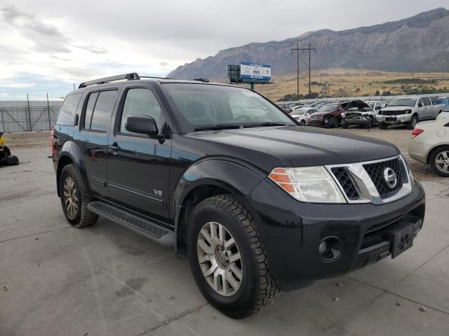 5N1BR18B28C609851 - 2008 NISSAN PATHFINDER BLACK photo 1