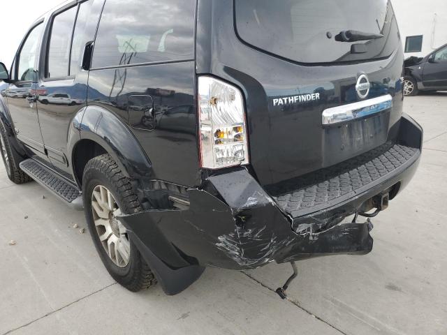 5N1BR18B28C609851 - 2008 NISSAN PATHFINDER BLACK photo 9