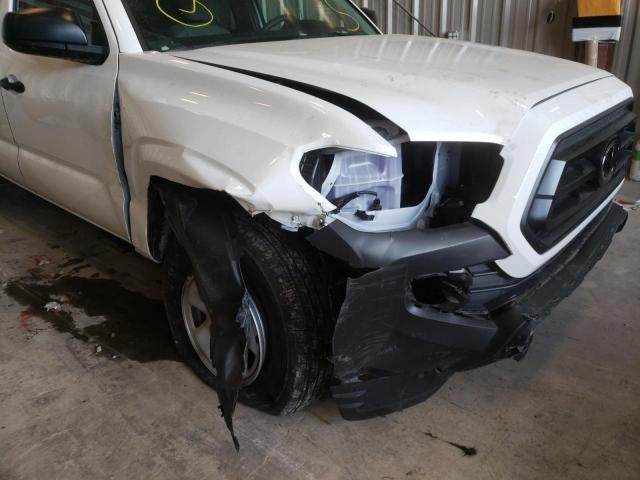 3TYRX5GN6MT028524 - 2021 TOYOTA TACOMA ACC თეთრი ფოტო 9