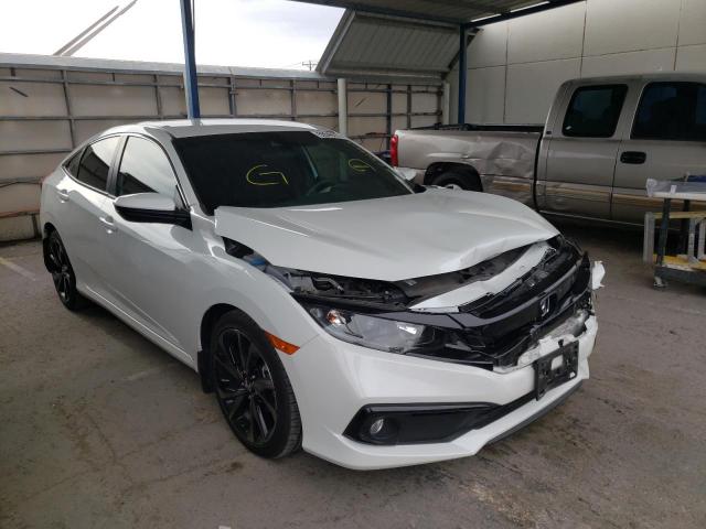 19XFC2F80ME003228 - 2021 HONDA CIVIC SPOR WHITE photo 1