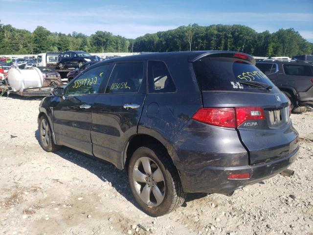 5J8TB18547A020755 - 2007 ACURA RDX TECHNO BLUE photo 3