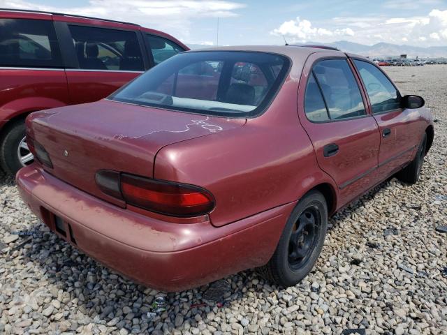 1Y1SK5268VZ406107 - 1997 GEO PRIZM BASE BURGUNDY photo 4