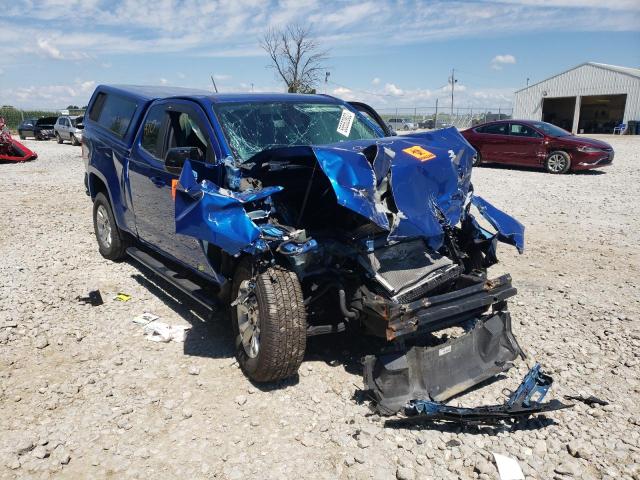 1GCHSCEA5J1281353 - 2018 CHEVROLET COLORADO L BLUE photo 1