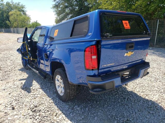 1GCHSCEA5J1281353 - 2018 CHEVROLET COLORADO L BLUE photo 3