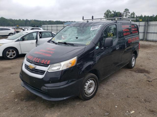 3N63M0YN2HK692541 - 2017 CHEVROLET CITY EXPRE Schwarz Foto 2