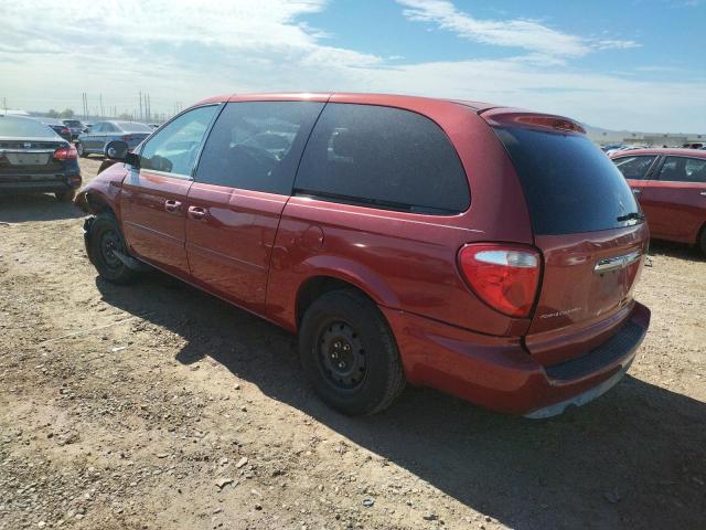 1A4GP44R96B567339 - 2006 CHRYSLER TOWN & COU RED photo 3