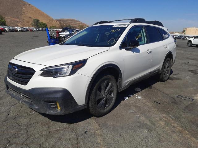 4S4BTGKDXL3167568 - 2020 SUBARU OUTBACK ON WHITE photo 2