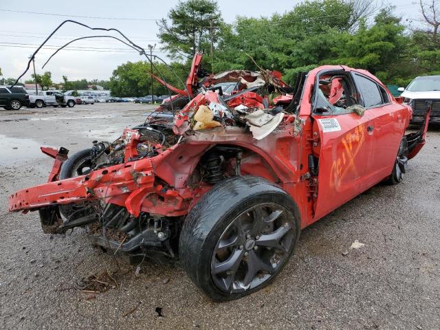 2C3CDXHG3KH608660 - 2019 DODGE CHARGER GT RED photo 2