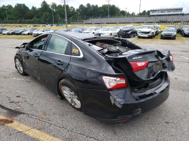1G1ZF5SU3JF285402 - 2018 CHEVROLET MALIBU HYB BLACK photo 3