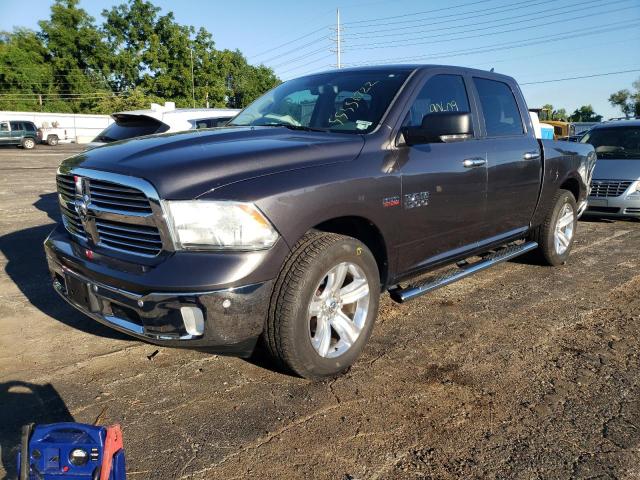 1C6RR6LT3ES456468 - 2014 RAM 1500 SLT GRAY photo 2