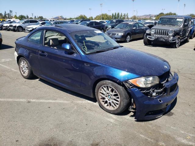 WBAUC9C58BVM10973 - 2011 BMW 135 I BLUE photo 1