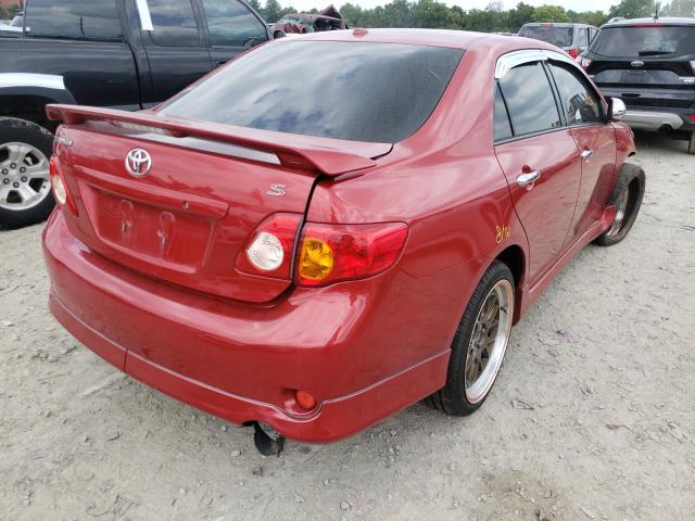 1NXBU40E49Z077245 - 2009 TOYOTA COROLLA BASE  照片 4