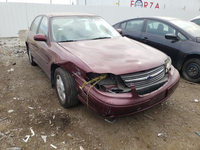 1G1NE52JX16154040 - 2001 CHEVROLET MALIBU LS BURGUNDY photo 1