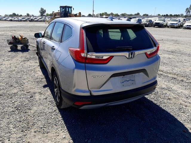 2HKRW5H31JH415401 - 2018 HONDA CR-V LX SILVER photo 3