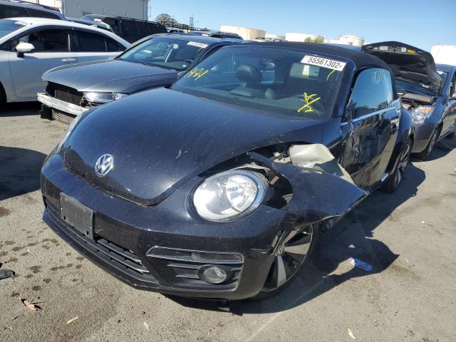 3VW7T7AT5DM833624 - 2013 VOLKSWAGEN BEETLE TUR BLACK photo 2