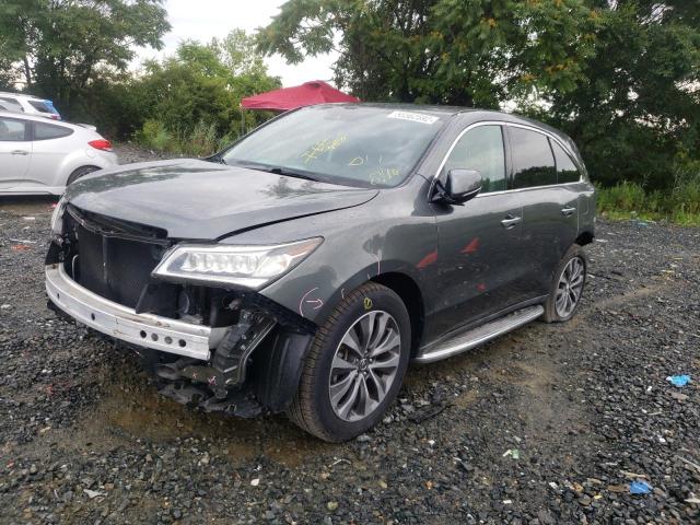 5FRYD4H42GB014868 - 2016 ACURA MDX TECHNOLOGY  photo 2