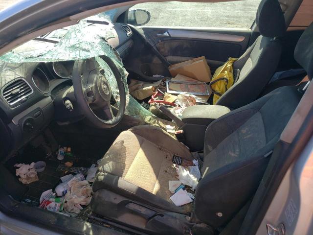 WVWBB7AJ3DW110448 - 2013 VOLKSWAGEN GOLF SILVER photo 5