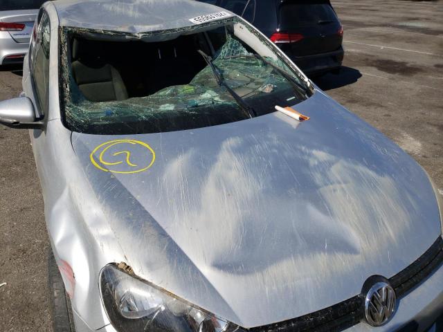 WVWBB7AJ3DW110448 - 2013 VOLKSWAGEN GOLF SILVER photo 9