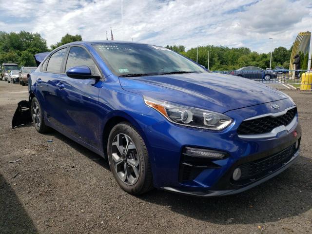 3KPF24AD0LE162073 - 2020 KIA FORTE FE BLUE photo 1