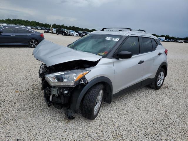 3N1CP5CU2KL544836 - 2019 NISSAN KICKS S SILVER photo 2