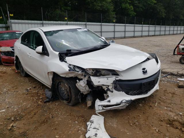 JM1BL1U72D1738637 - 2013 MAZDA 3 I WHITE photo 1