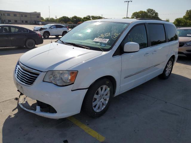 2C4RC1BG0ER218421 - 2014 CHRYSLER TOWN & COU WHITE photo 2