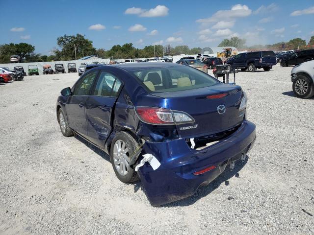 JM1BL1V77C1659963 - 2012 MAZDA 3 I BLUE photo 3