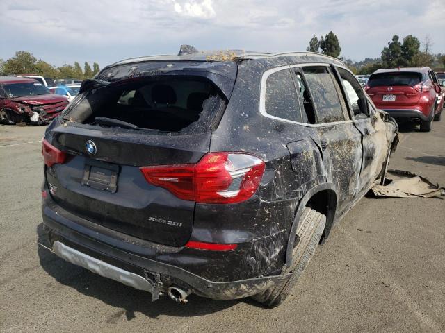 5UXTR9C5XJLD73725 - 2018 BMW X3 XDRIVE3 BLACK photo 4