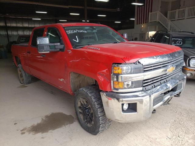 1GC1KVEG7FF130137 - 2015 CHEVROLET SILVERADO RED photo 1