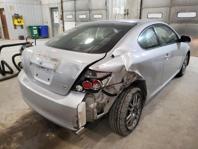 JTKDE167790291440 - 2009 TOYOTA SCION TC ვერცხლისფერი ფოტო 4