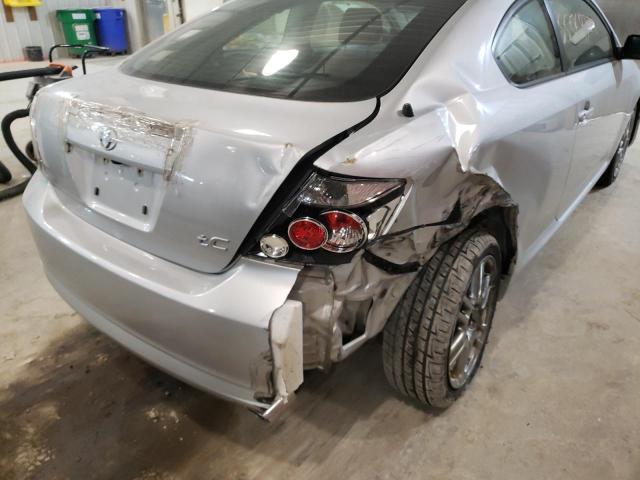 JTKDE167790291440 - 2009 TOYOTA SCION TC ვერცხლისფერი ფოტო 9