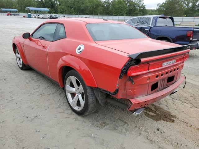 2B3LJ74W79H550971 - 2009 DODGE CHALLENGER RED photo 3