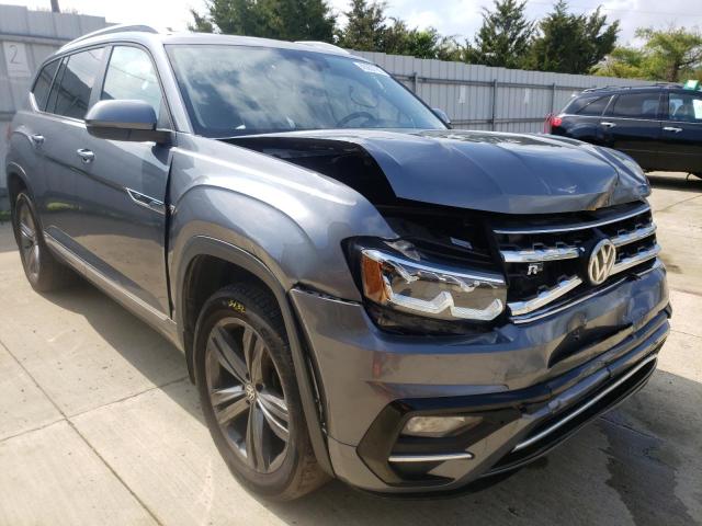 1V2XR2CA0KC609156 - 2019 VOLKSWAGEN ATLAS SE GRAY photo 1