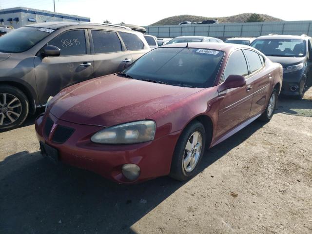 2G2WP522451336722 - 2005 PONTIAC GRAND PRIX Қызыл фото 2