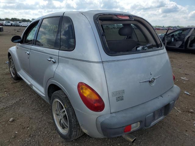 3C8FY4BB01T658087 - 2001 CHRYSLER PT CRUISER SILVER photo 3