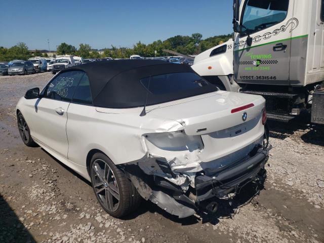WBA2N3C53JVC29702 - 2018 BMW M240XI WHITE photo 3