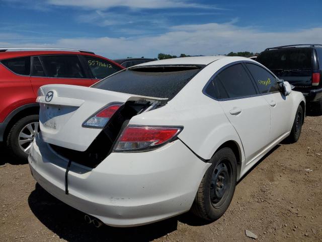 1YVHP81A795M37315 - 2009 MAZDA 6 I WHITE photo 4