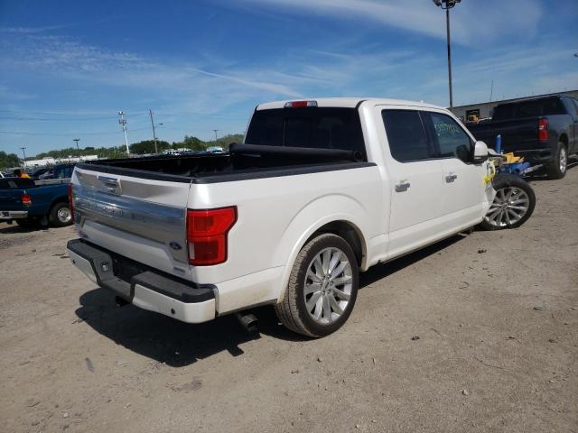 1FTEW1EGXJFE43920 - 2018 FORD F150 SUPER WHITE photo 4