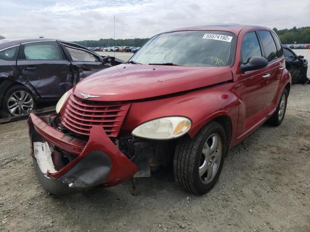 3C8FY4BB91T547344 - 2001 CHRYSLER PT CRUISER MAROON photo 2