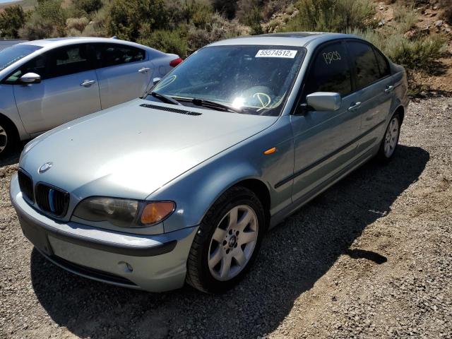 WBAAZ33455KW75734 - 2005 BMW 325 IS SUL BLUE photo 2