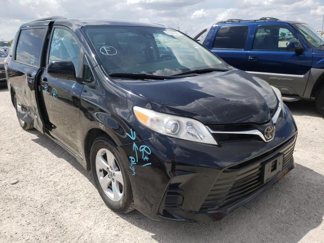 5TDKZ3DC7KS991427 - 2019 TOYOTA SIENNA LE BLACK photo 1