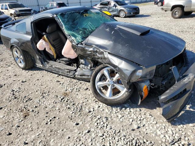 1ZVHT82H795131788 - 2009 FORD MUSTANG GT GRAY photo 9