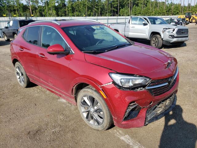 KL4MMDS21LB127533 - 2020 BUICK ENCORE GX RED photo 1