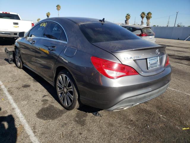 WDDSJ4EB1HN402234 - 2017 MERCEDES-BENZ CLA 250 GRAY photo 3