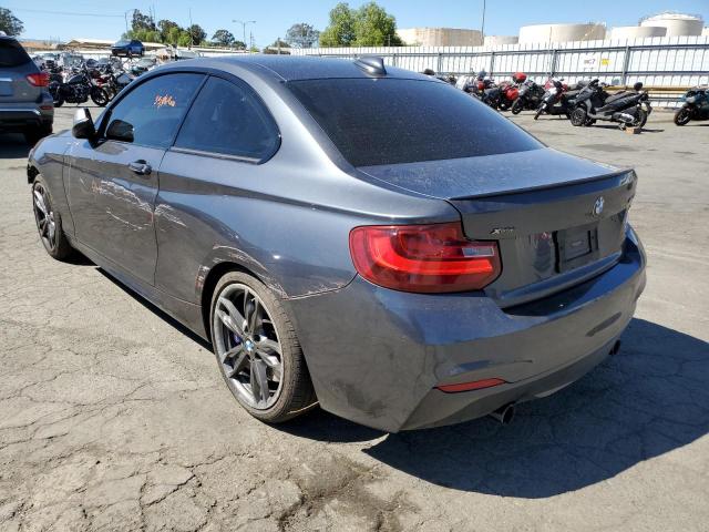 WBA1J9C54FV371409 - 2015 BMW M235XI GRAY photo 3