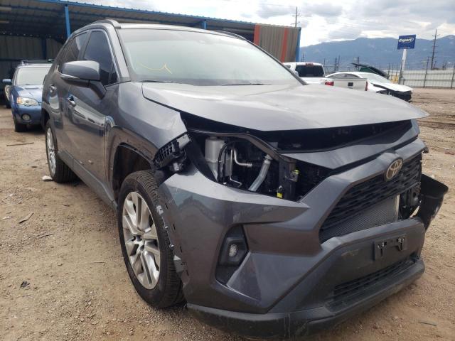 2T3A1RFV3NC267954 - 2022 TOYOTA RAV4 XLE P GRAY photo 1