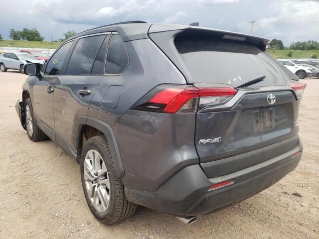 2T3A1RFV3NC267954 - 2022 TOYOTA RAV4 XLE P GRAY photo 3