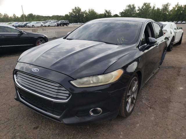 3FA6P0K96ER256044 - 2014 FORD FUSION TIT BLACK photo 2