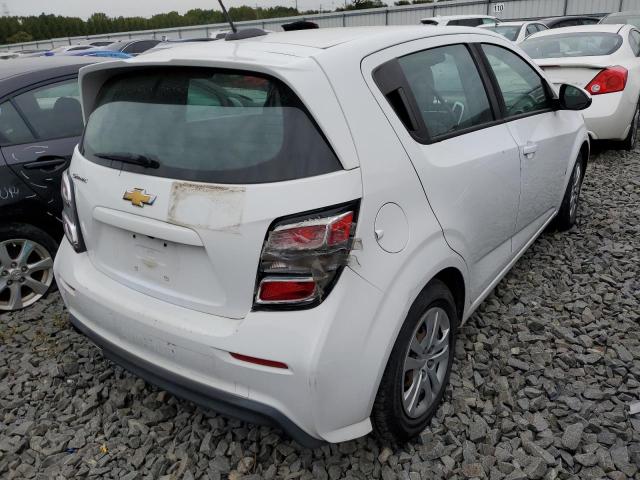 1G1JG6SH9J4130710 - 2018 CHEVROLET SONIC WHITE photo 9